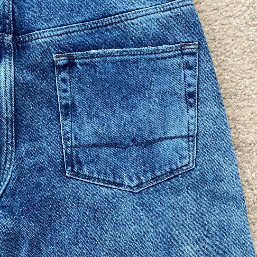 ASOS Distressed Button Fly Jeans - Picture 3 of 9